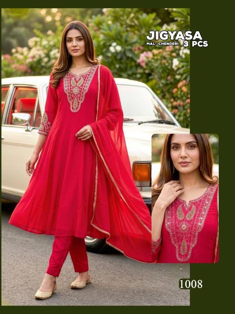 Desi kudi jigyasa anarkali white kurti wholesale